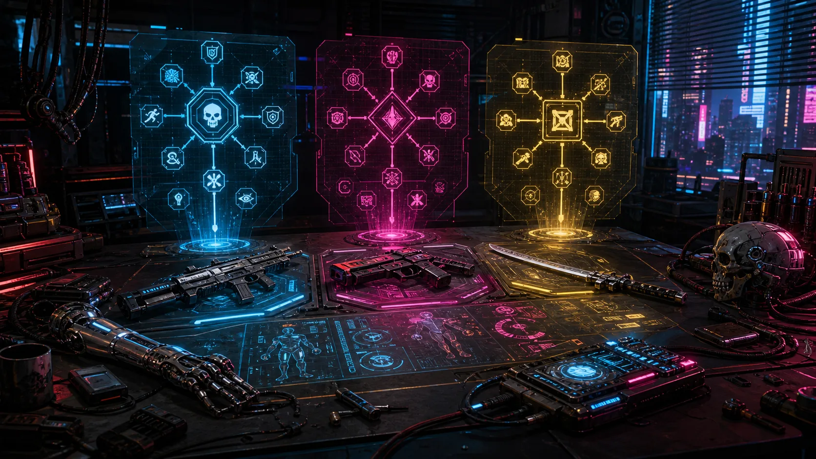 赛博朋克 2077 Build 与专长栏目